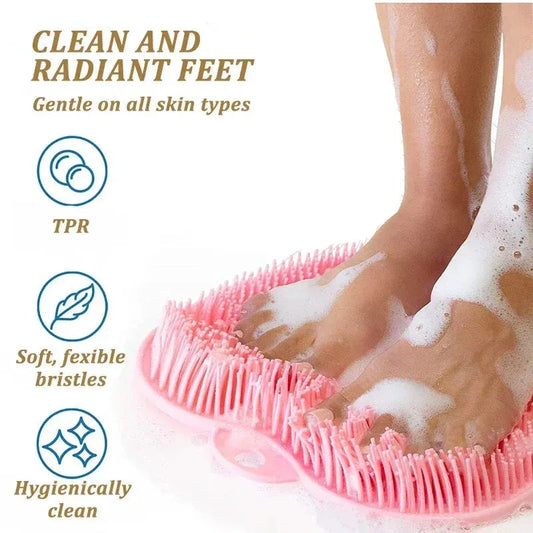 Silicone Shower Foot Scrubber Mat