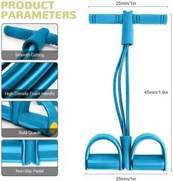 Multifunction Pedal Resistance Band