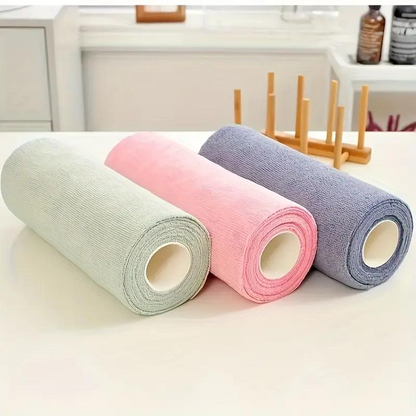 Premium Microfiber Cleaning Cloth Roll