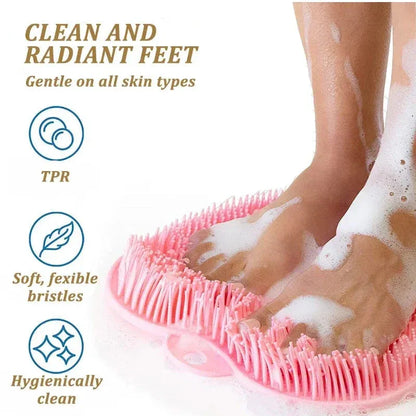 Silicone Shower Foot Scrubber Mat