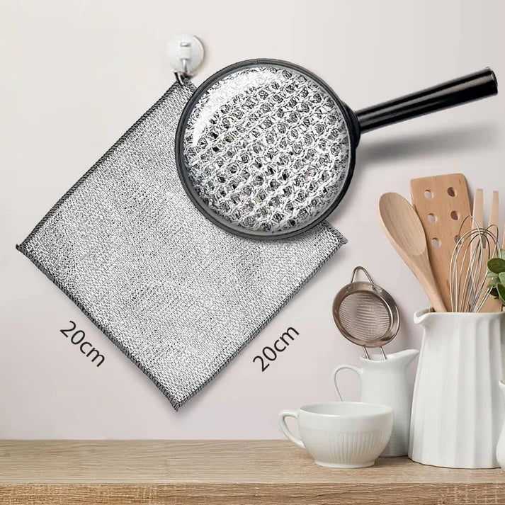 Double Layered Wire Dish Cloth