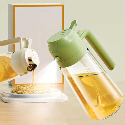 2-in-1 500ml Oil Dispenser - Spray and Pour Design