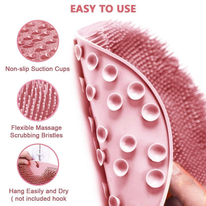 Silicone Shower Foot Scrubber Mat