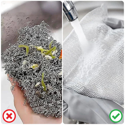 Double Layered Wire Dish Cloth