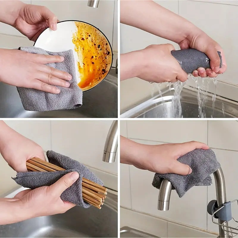 Premium Microfiber Cleaning Cloth Roll