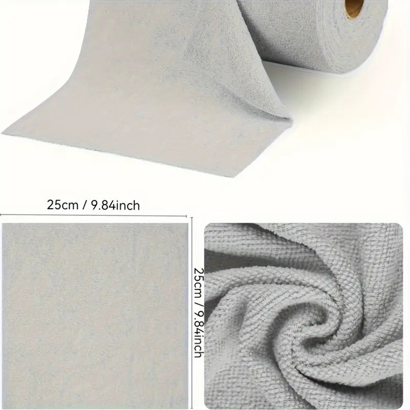 Premium Microfiber Cleaning Cloth Roll
