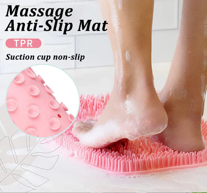 Silicone Shower Foot Scrubber Mat