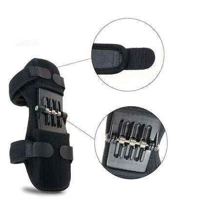 Power Knee Support Booster with Spring Force | Pain Relief & Joint Stability Brace (Pair)