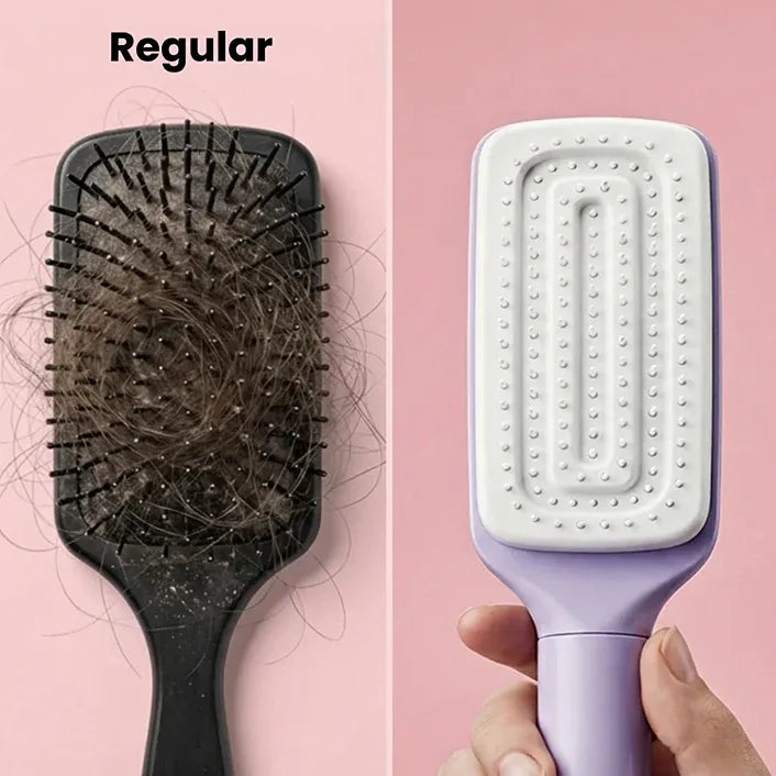 Self-Cleaning Hair Brush