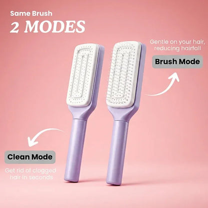Self-Cleaning Hair Brush