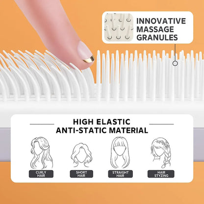 Self-Cleaning Hair Brush