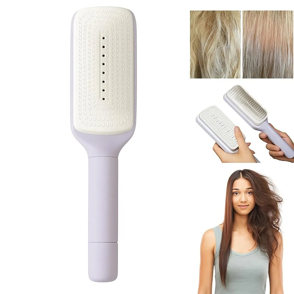 Self-Cleaning Hair Brush