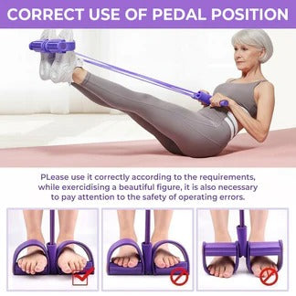 Multifunction Pedal Resistance Band